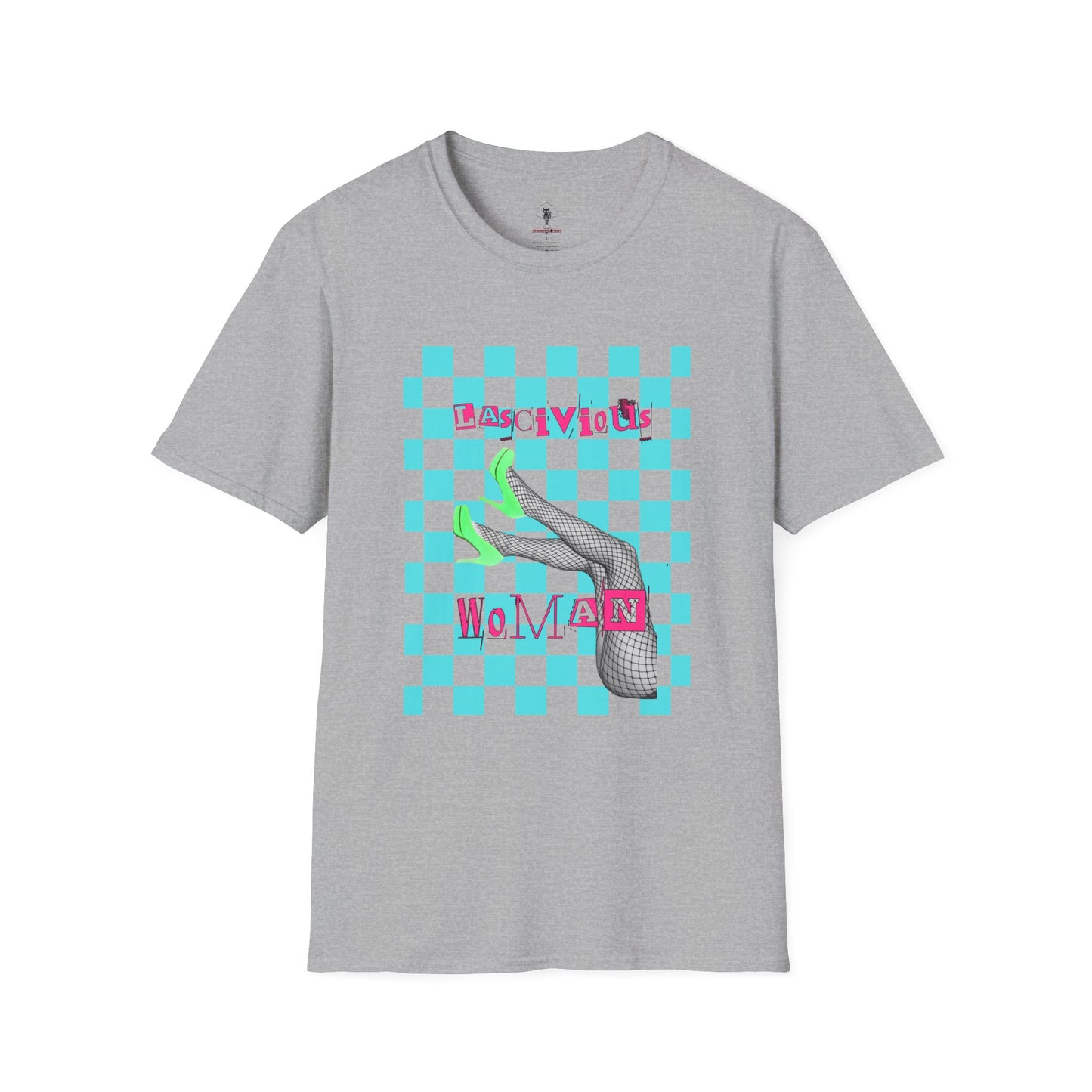 Lascivious Woman Graphic Tee Loose Morals. Tight Fit.
