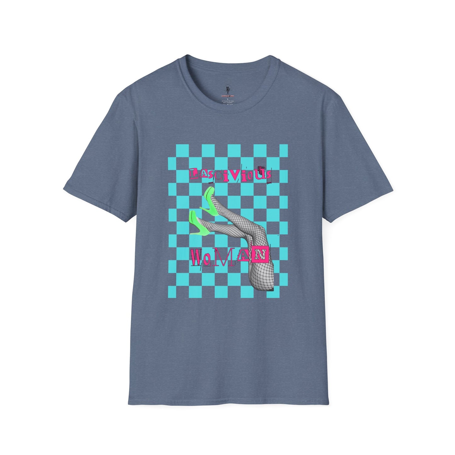 Lascivious Woman Graphic Tee Loose Morals. Tight Fit.