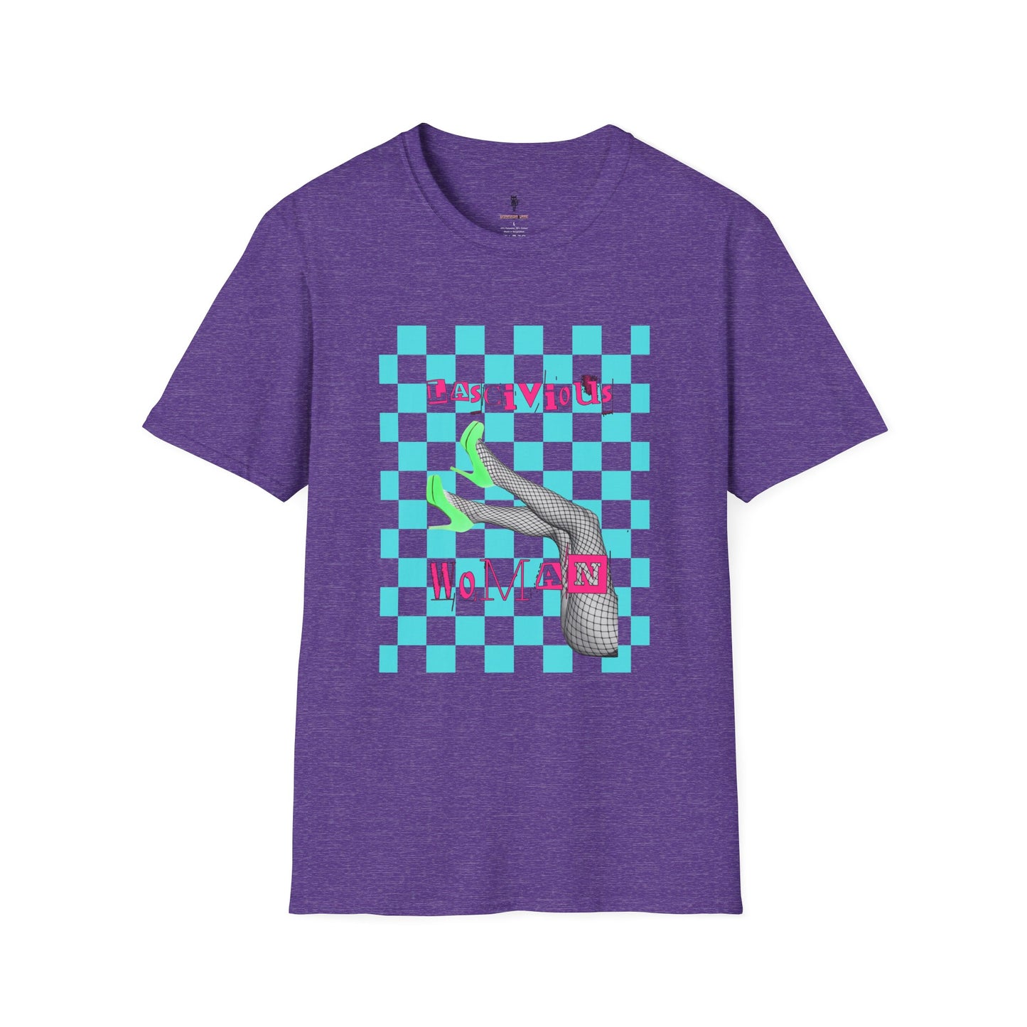 Lascivious Woman Graphic Tee Loose Morals. Tight Fit.