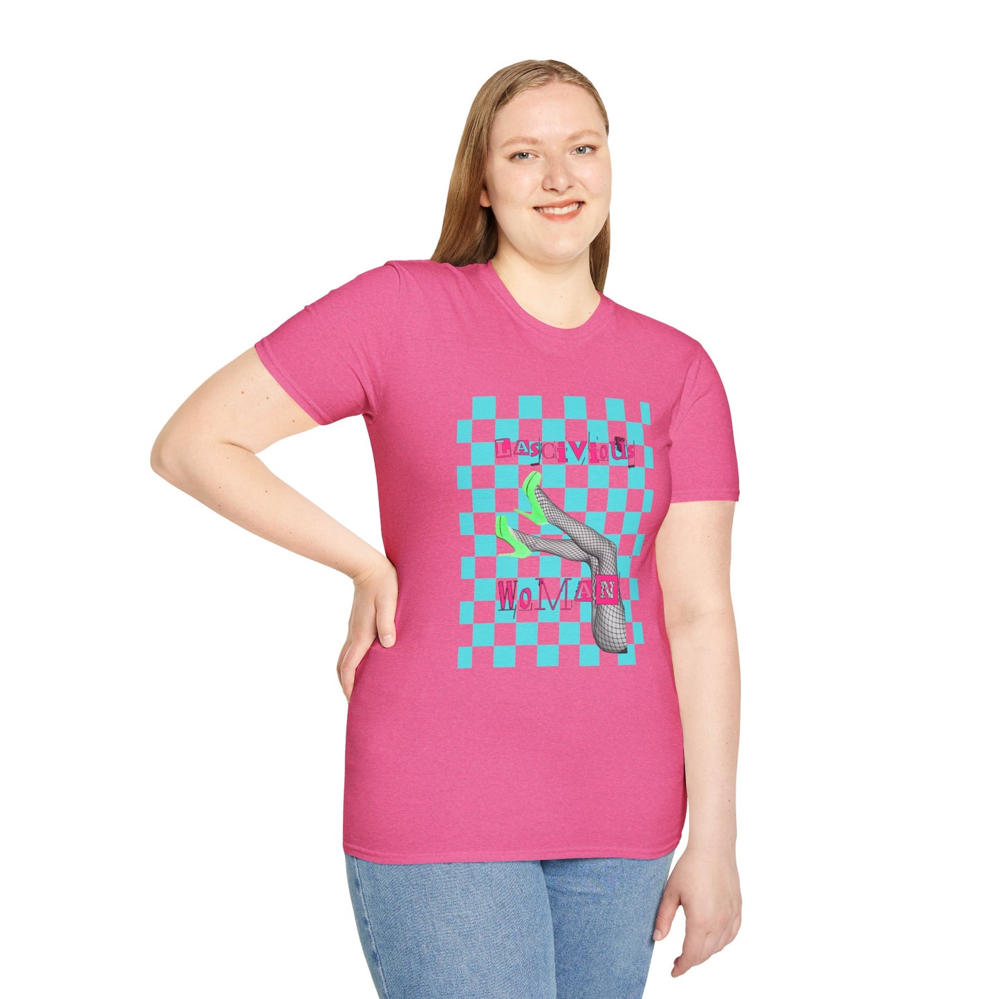 Lascivious Woman Graphic Tee Loose Morals. Tight Fit.