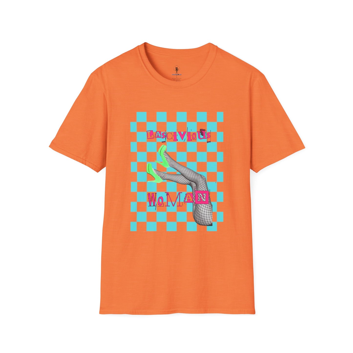 Lascivious Woman Graphic Tee Loose Morals. Tight Fit.