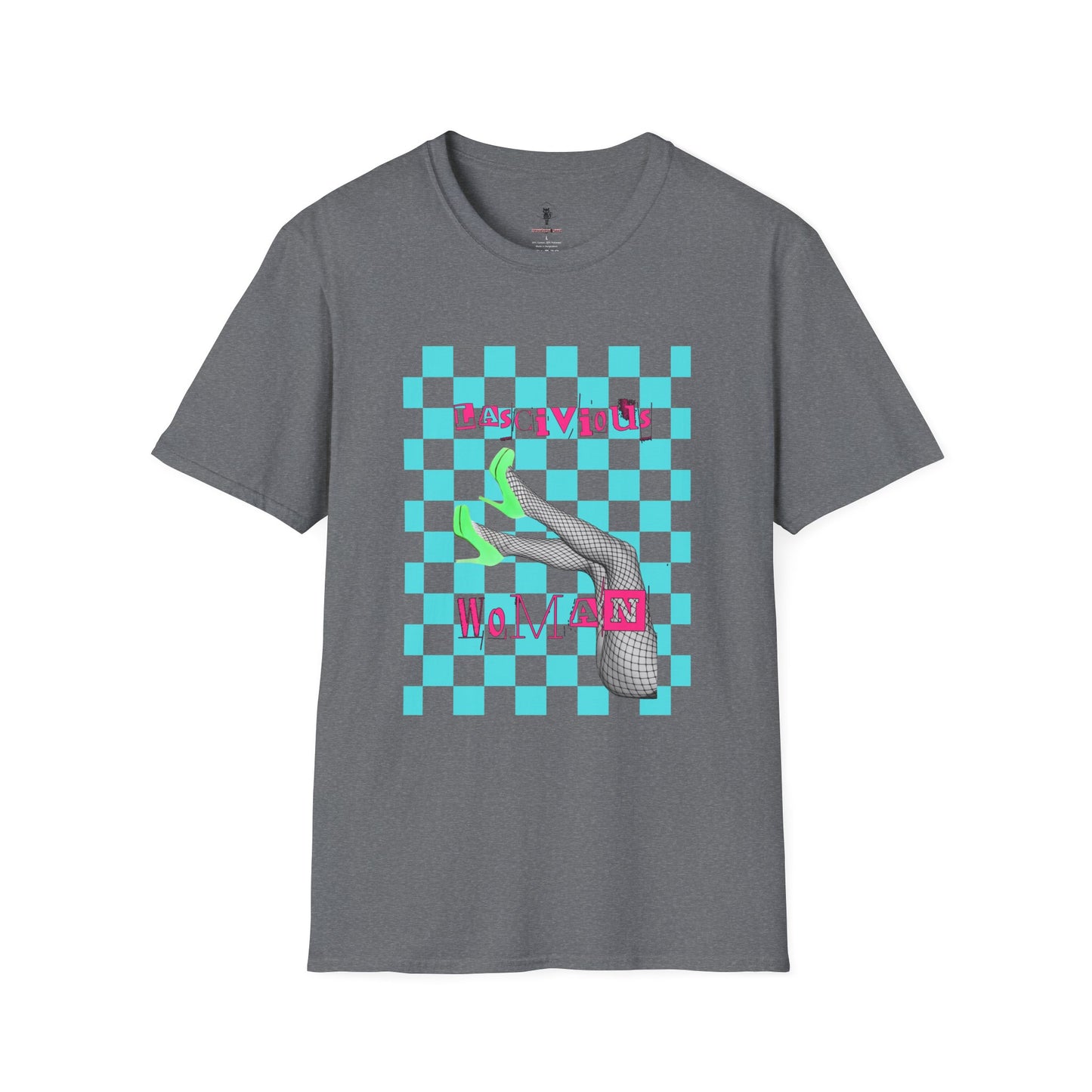 Lascivious Woman Graphic Tee Loose Morals. Tight Fit.