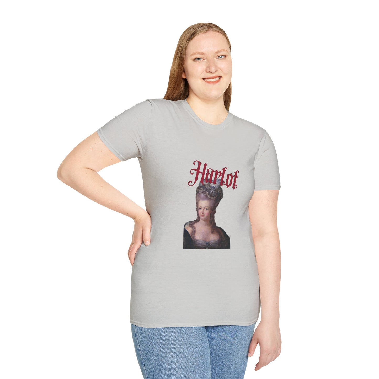 Harlot Graphic T-Shirt Loose Morals. Tight Fit.