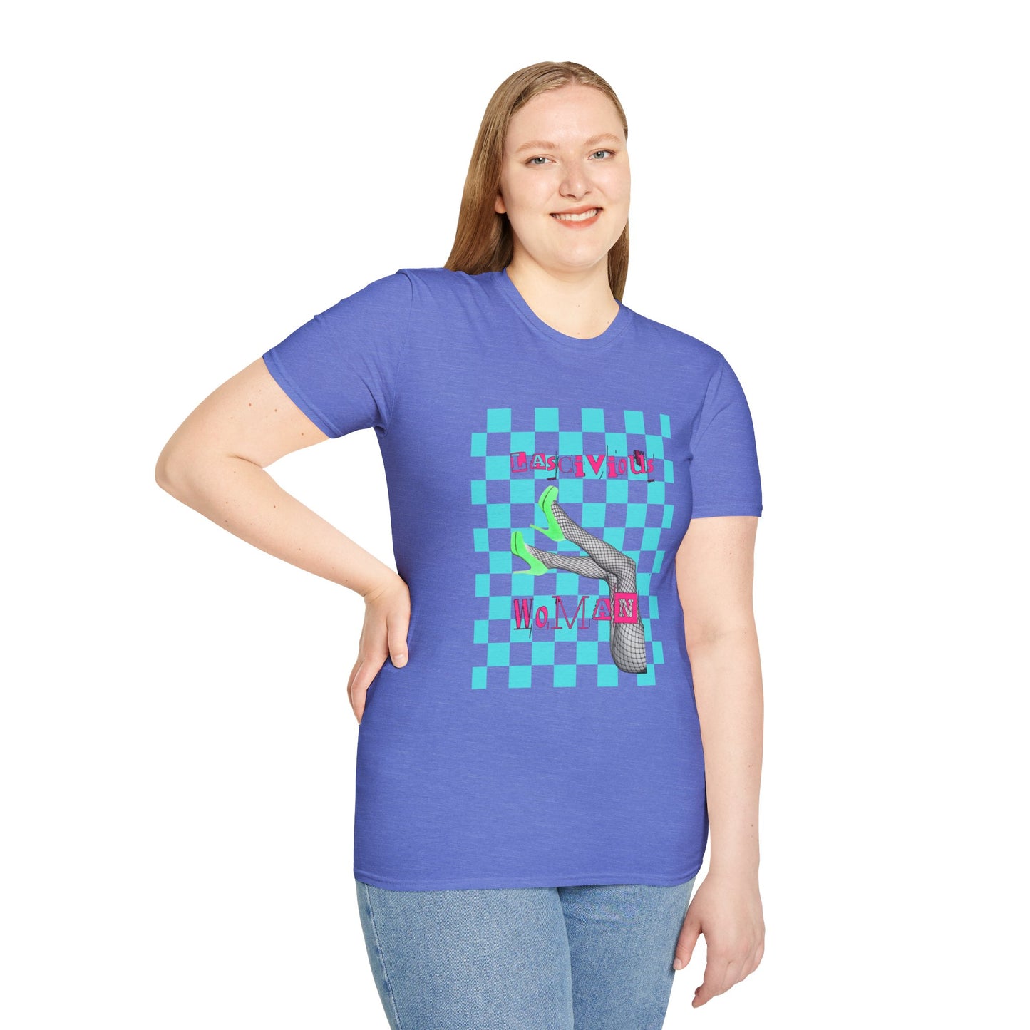 Lascivious Woman Graphic Tee Loose Morals. Tight Fit.