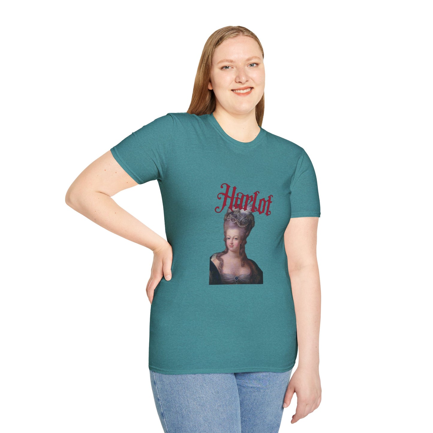 Harlot Graphic T-Shirt Loose Morals. Tight Fit.