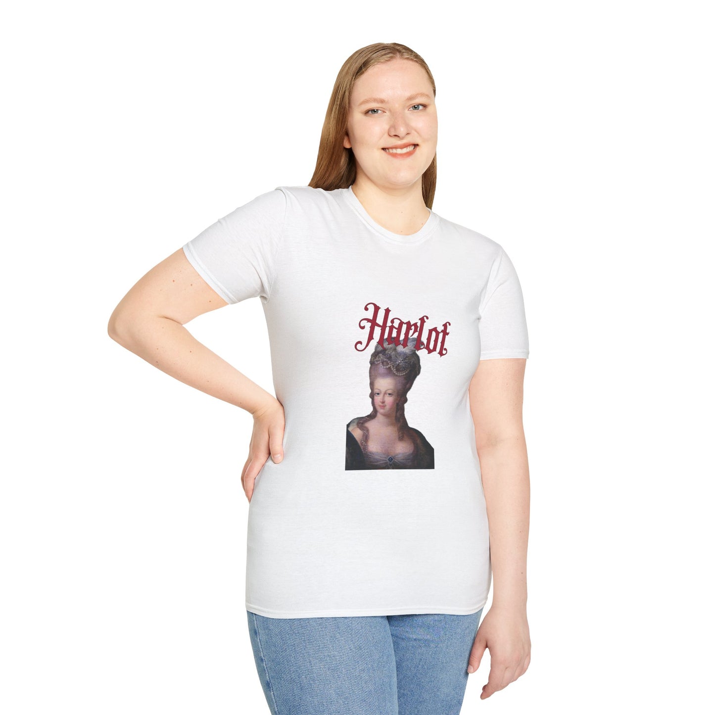 Harlot Graphic T-Shirt Loose Morals. Tight Fit.