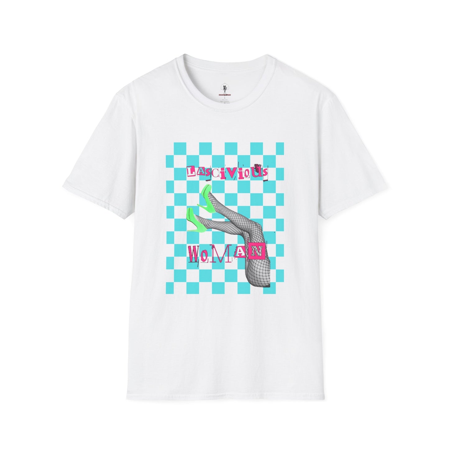 Lascivious Woman Graphic Tee Loose Morals. Tight Fit.