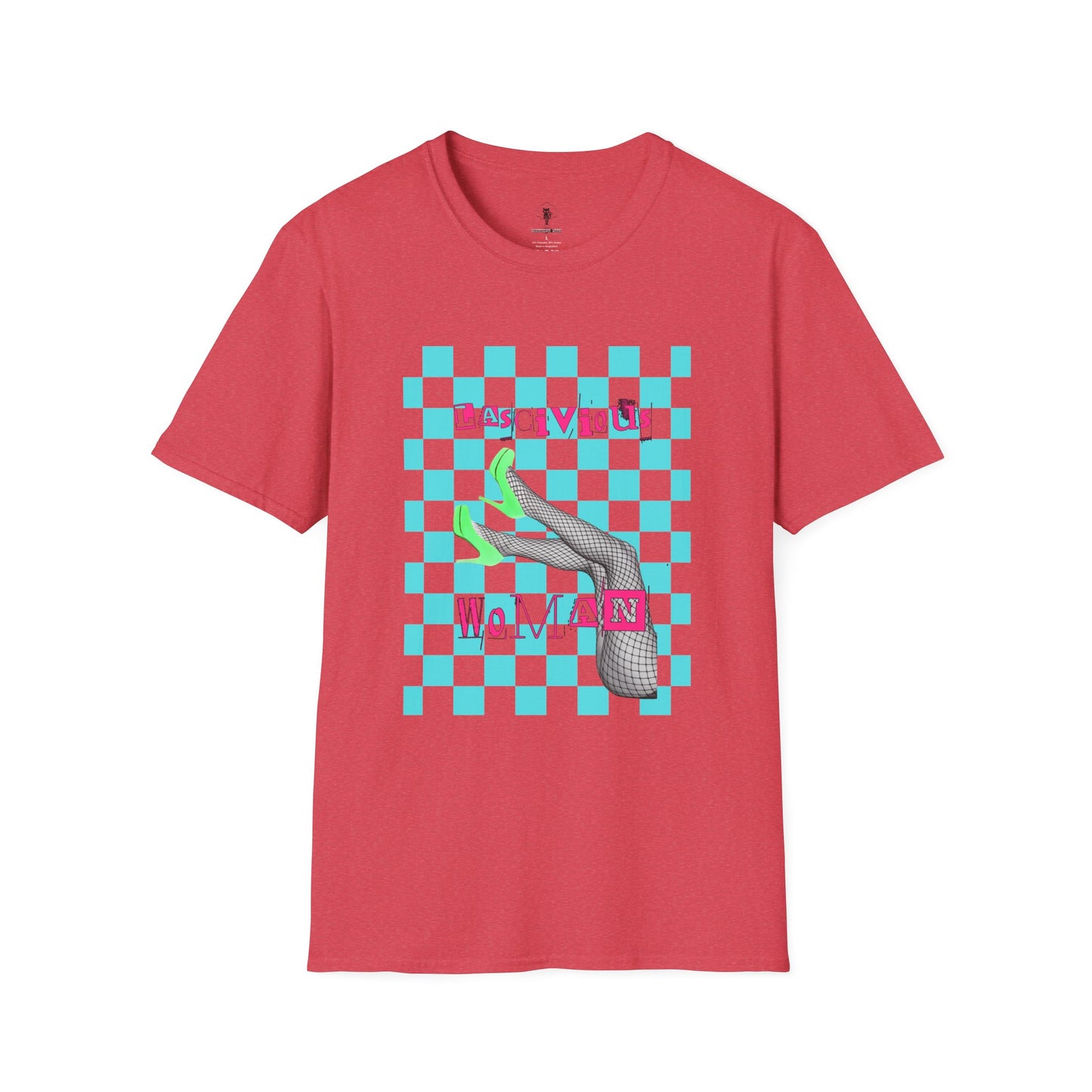 Lascivious Woman Graphic Tee Loose Morals. Tight Fit.