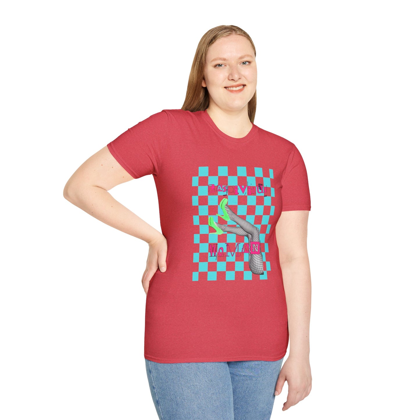 Lascivious Woman Graphic Tee Loose Morals. Tight Fit.