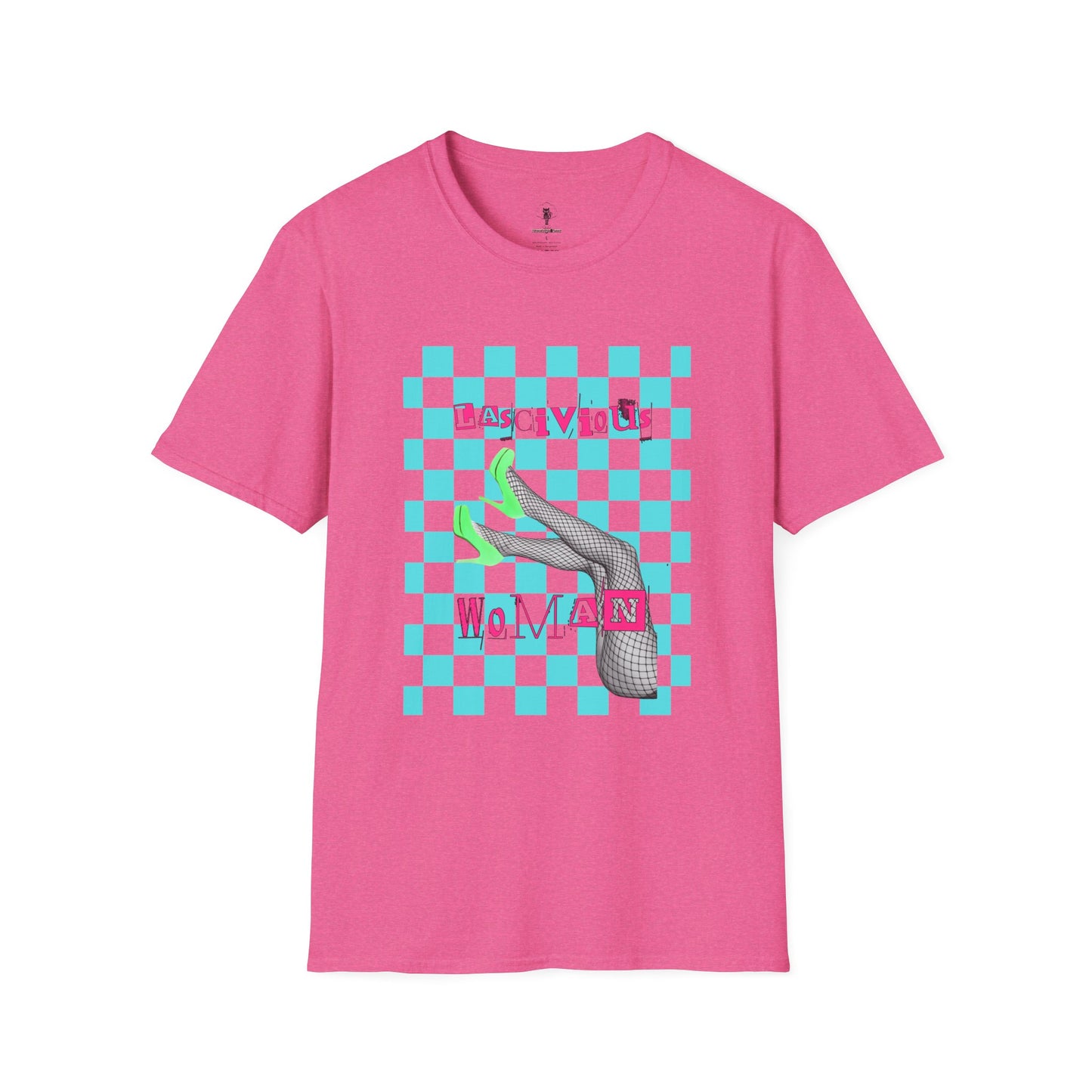 Lascivious Woman Graphic Tee Loose Morals. Tight Fit.