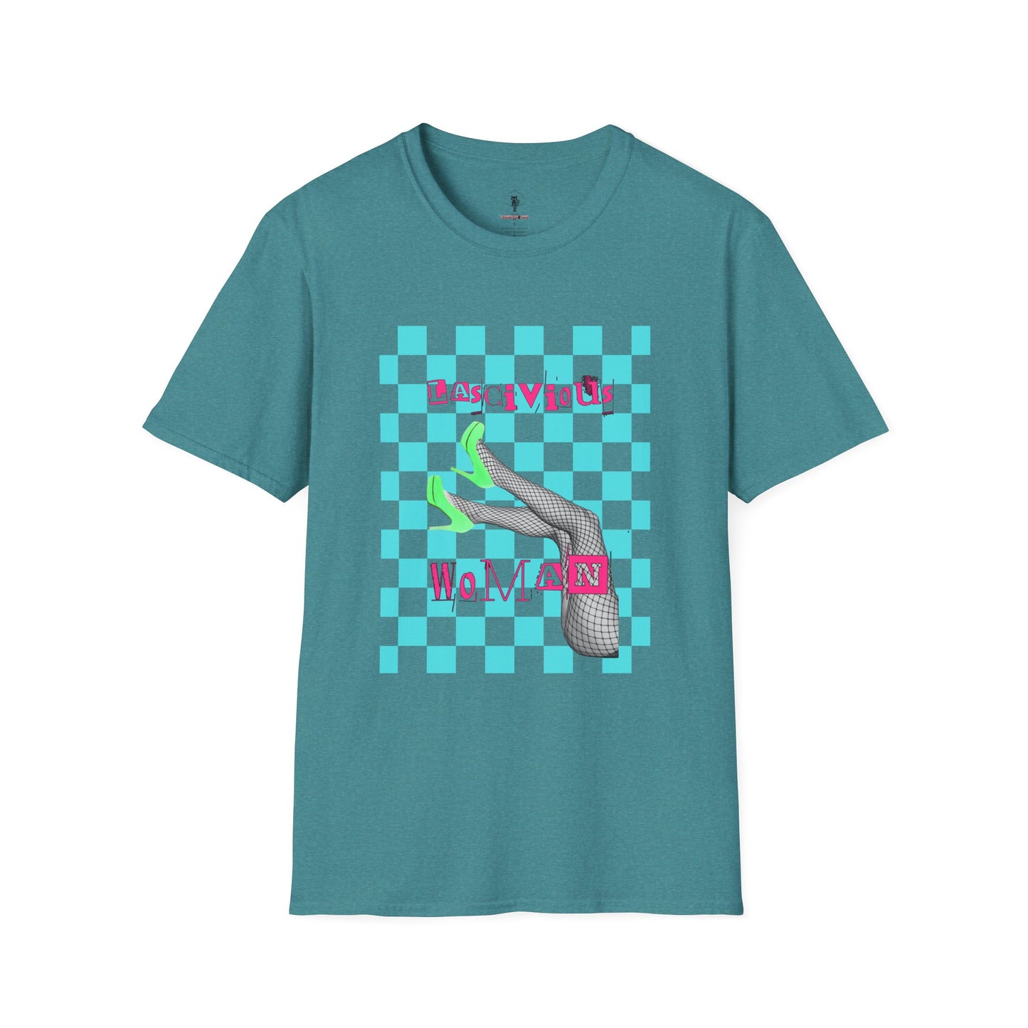 Lascivious Woman Graphic Tee Loose Morals. Tight Fit.