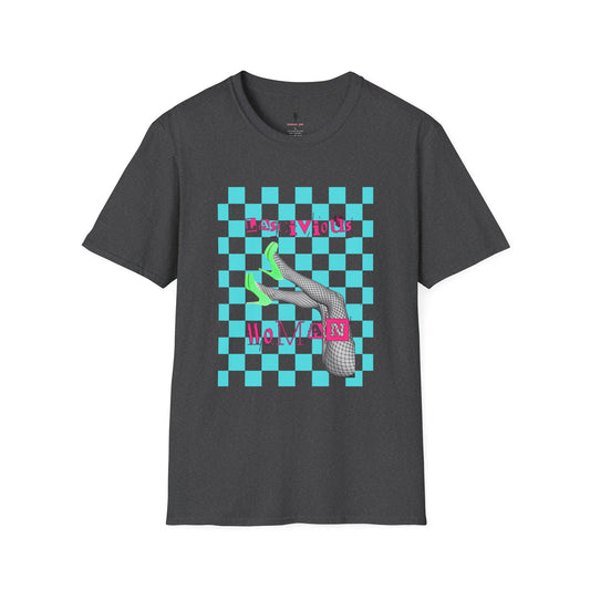 Lascivious Woman Graphic Tee Loose Morals. Tight Fit.