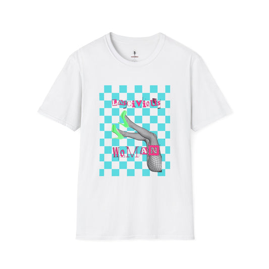 Lascivious Woman Graphic Tee Loose Morals. Tight Fit.
